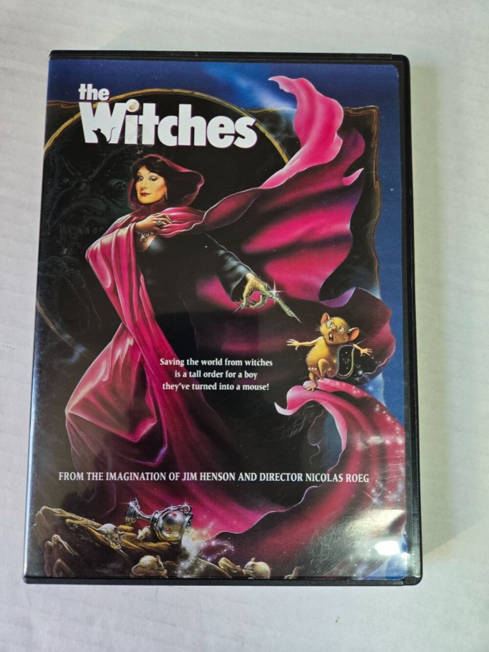 DVD The Witches 1989 Angelica Huston from Jim Hensen Studios